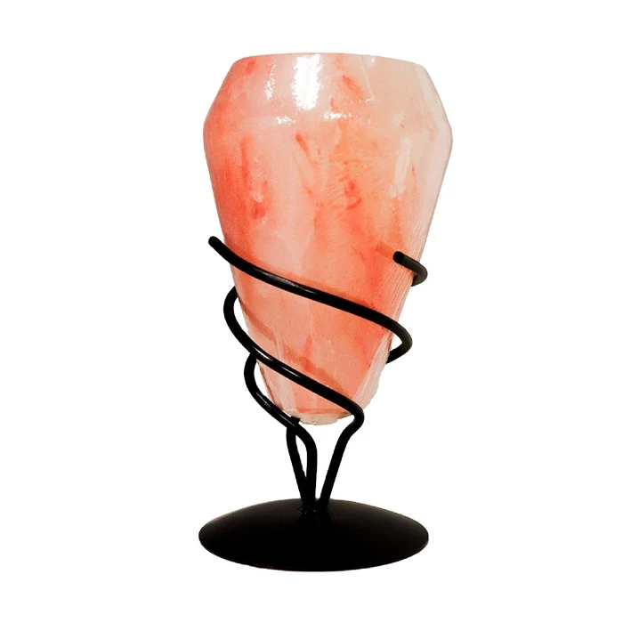 Large Himalayan Salt Lamp Hand Carved Natural Rock Crystal with Dimmer Switch Rechargeable Power Supply New Product Large Size