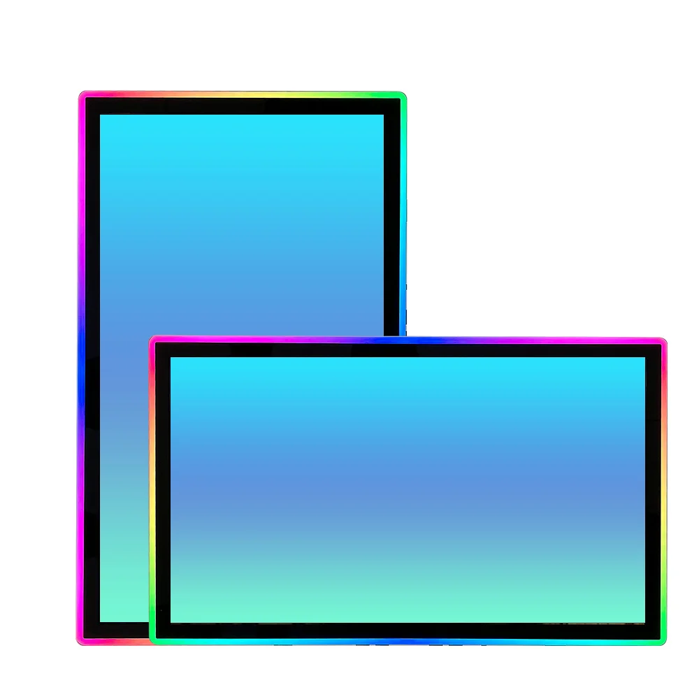 RGB light skill game pot o gold touch monitor 1080P 2k capacitive touchscreen 18.5 inch touch screen monitor for kiosk