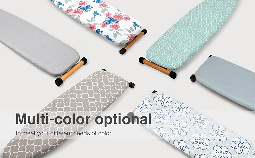 High Quality funny ironing board covers and pad 15x 54 Thick Padding 4 Layers ironing board fire resistant cover