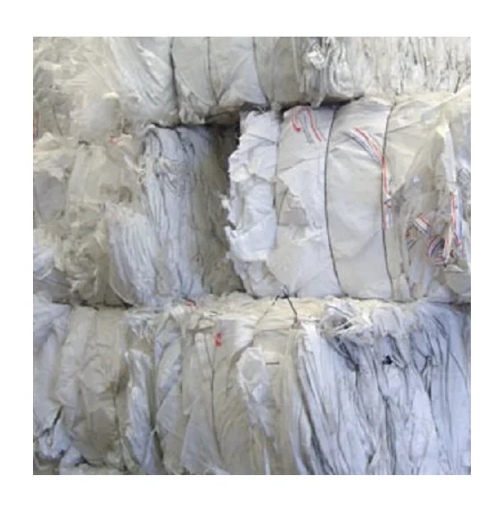 PP Jumbo Bags Grade waste recycled plastic PP woven scrap pp bag