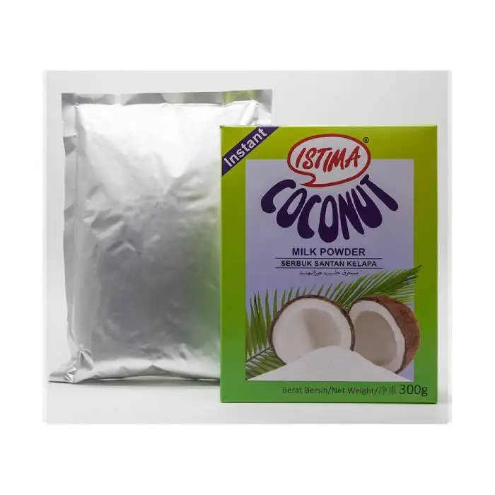 Supplier Wholesales Premium Quality Freshly Natural Coconut Milk Powder 300g Weight Green Box Packing 30% Grade Fat Content