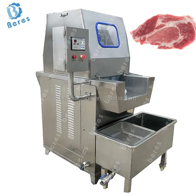 High quality Cheap Pork Meat Marinade Injector Processing Commercial Salt Brine Injecting Machine