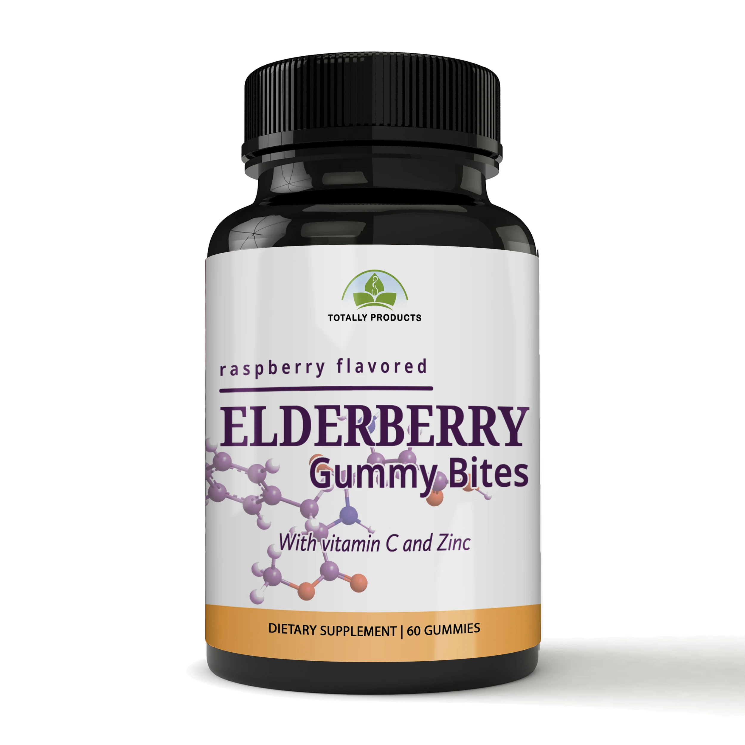 Widely Selling Health Supplement Elderberry Gummy Bites 60 Gummies