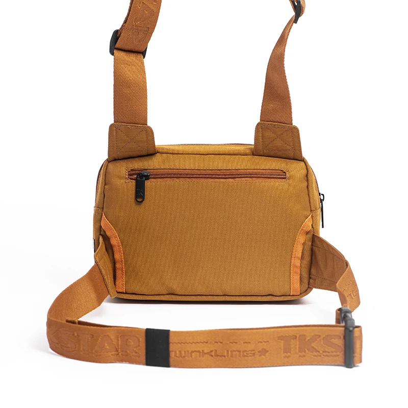 Shoulder Bag With Hidinig Waist Belt & Mesh Pocket OEM ODM Service Casual Bag Customized Backpacks From Vietnam Manufacturer