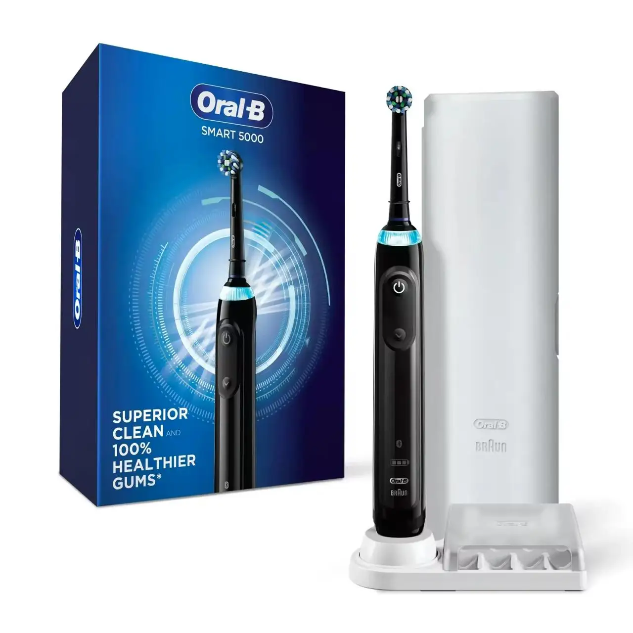 Купить Oral-B Pro 5000 SmartSeries электрическая зубная щетка с подключением Bluetooth черный
