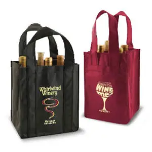 2022 Hot Quality Cheap Price Wine Bag Model PP Nonwoven Laminated 6 Bottle 100/Cases