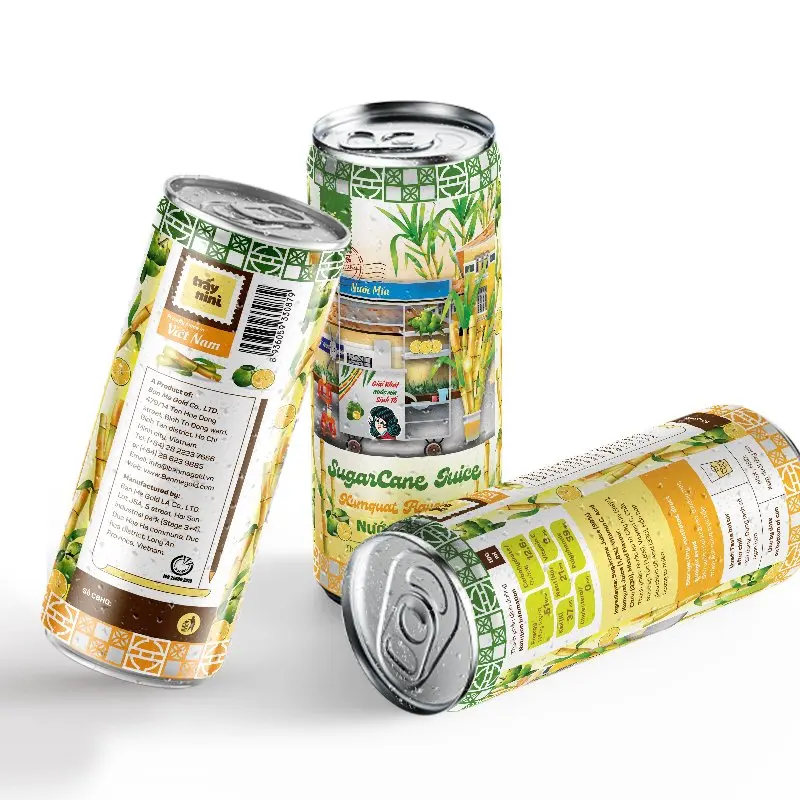 Популярный товар-сок сахарного тростника каламansi с естественным вкусом и хорошим здоровьем 240 мл в банке или 10 кг асептическом пакете