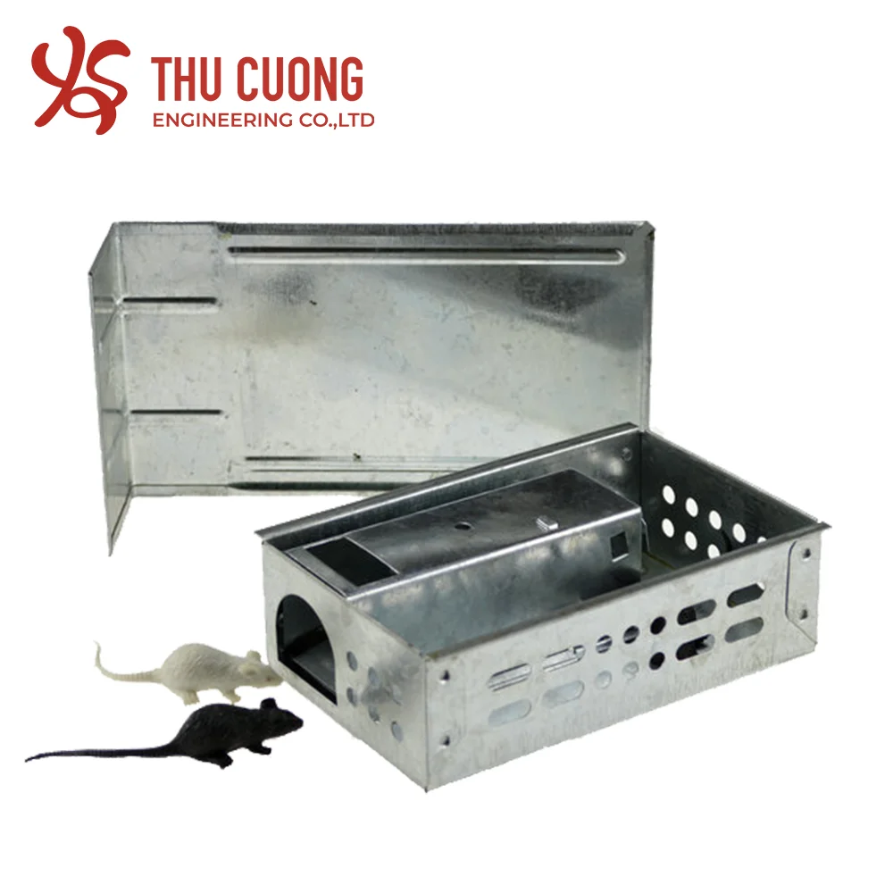 Best sellers products 2021 on Alibaba High quality galvanized steel Humane Mouse Trap Box Highly effective with very simple bait