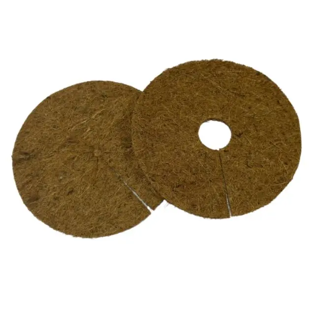 Coir mulching mats for gardening Ecological and Eco-friendly tree mulch best quality coconut substrates 2024
