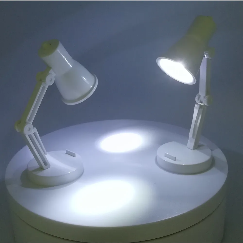 Magnet Magnetic Nordic Decoration color Night Light With sticker Bedside Light Foldable table LED Mini Desk Lamp