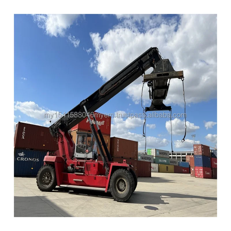hot sale used kalmar 45ton reach stacker DRF450-60S5 at low price