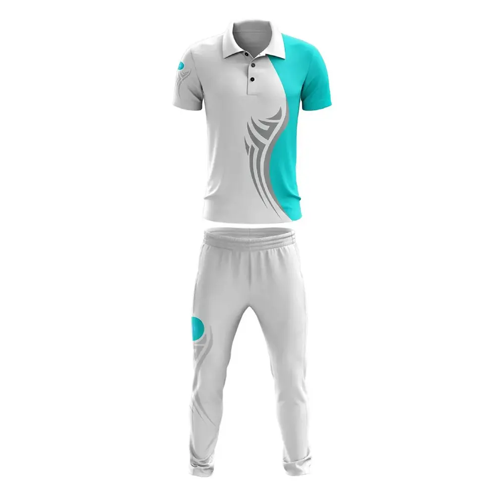 Low Price New Cricket Team Sublimated Cricket Uniforms Cricket Jersey Design Team Men Uniforms