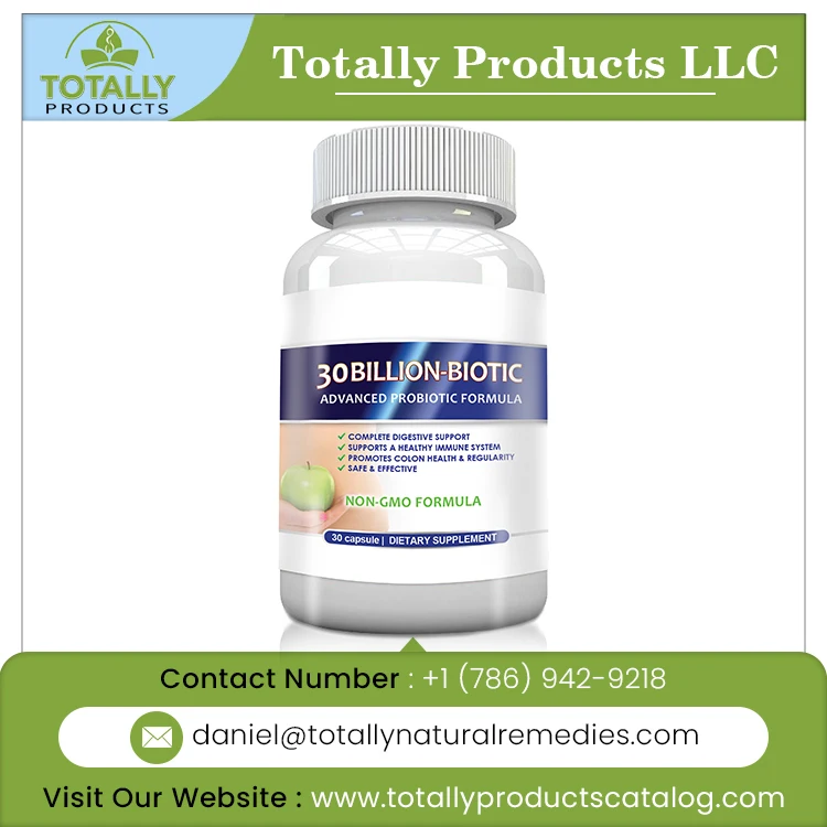 30 Billion Biotic Advanced Probiotic Formula Dietary Supplement 30 Capsule