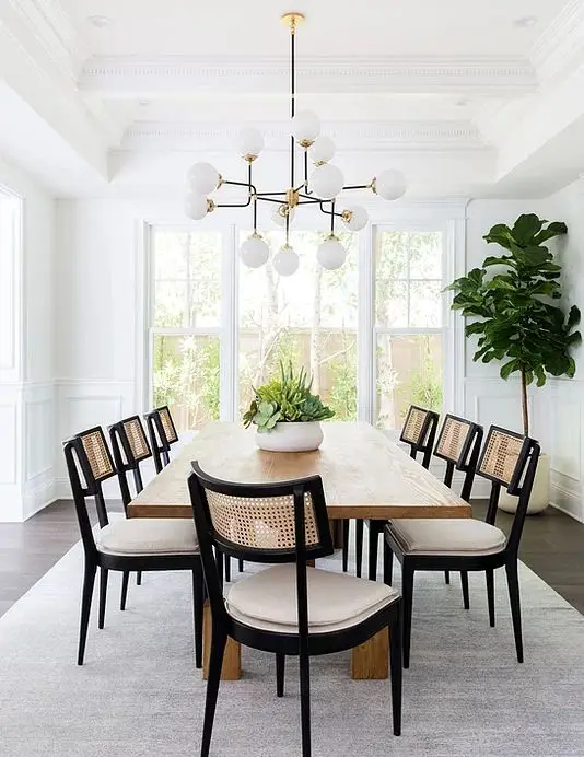 This dining chair is usually used in hotels,home and villa This dining chair is made of wood and is safe for furniture