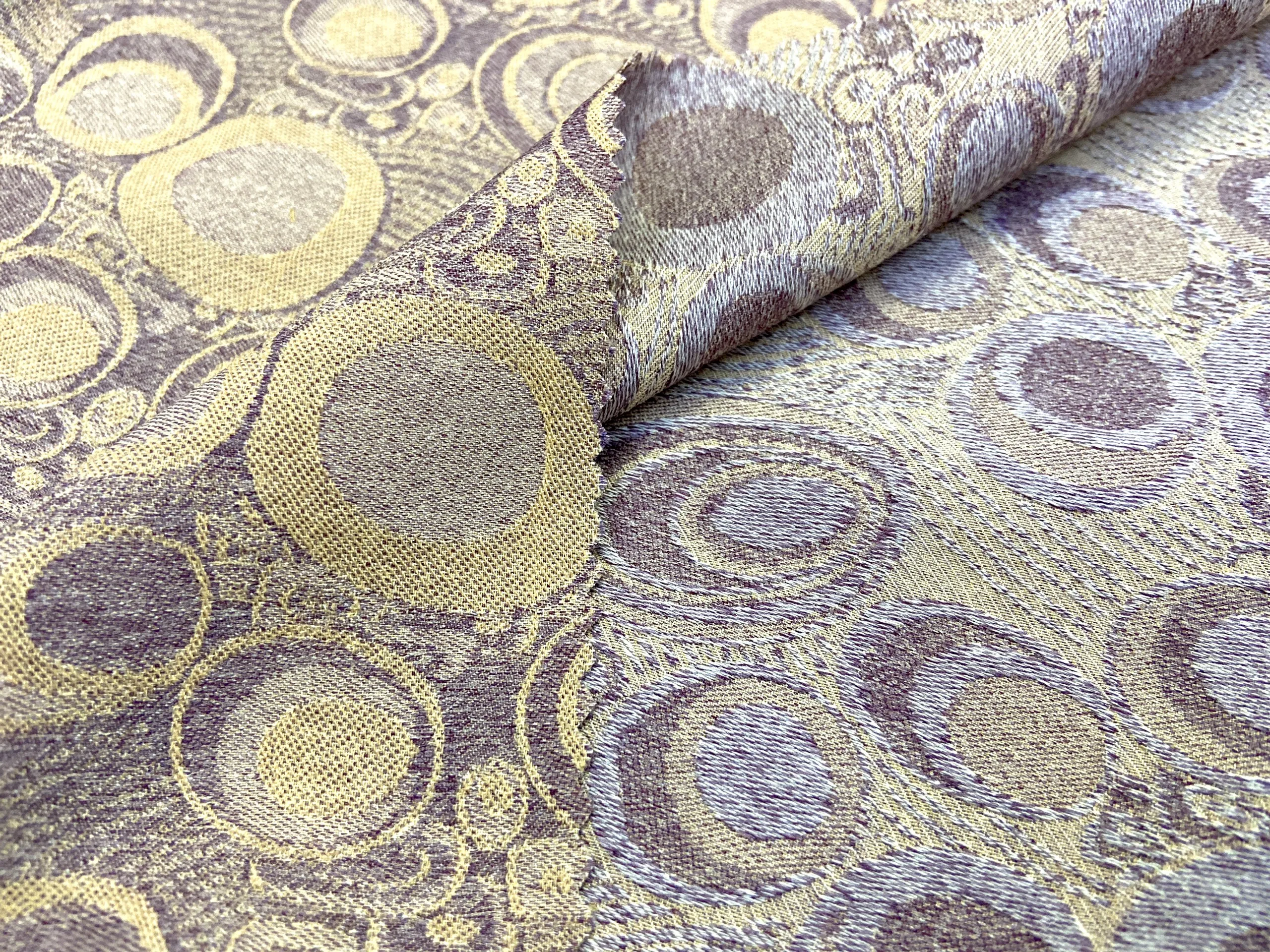 Polyester fancy jacquard fabric cheap price polyester fabric garment material For The Asian Muslim Dress Balochi Kaftan #L542F