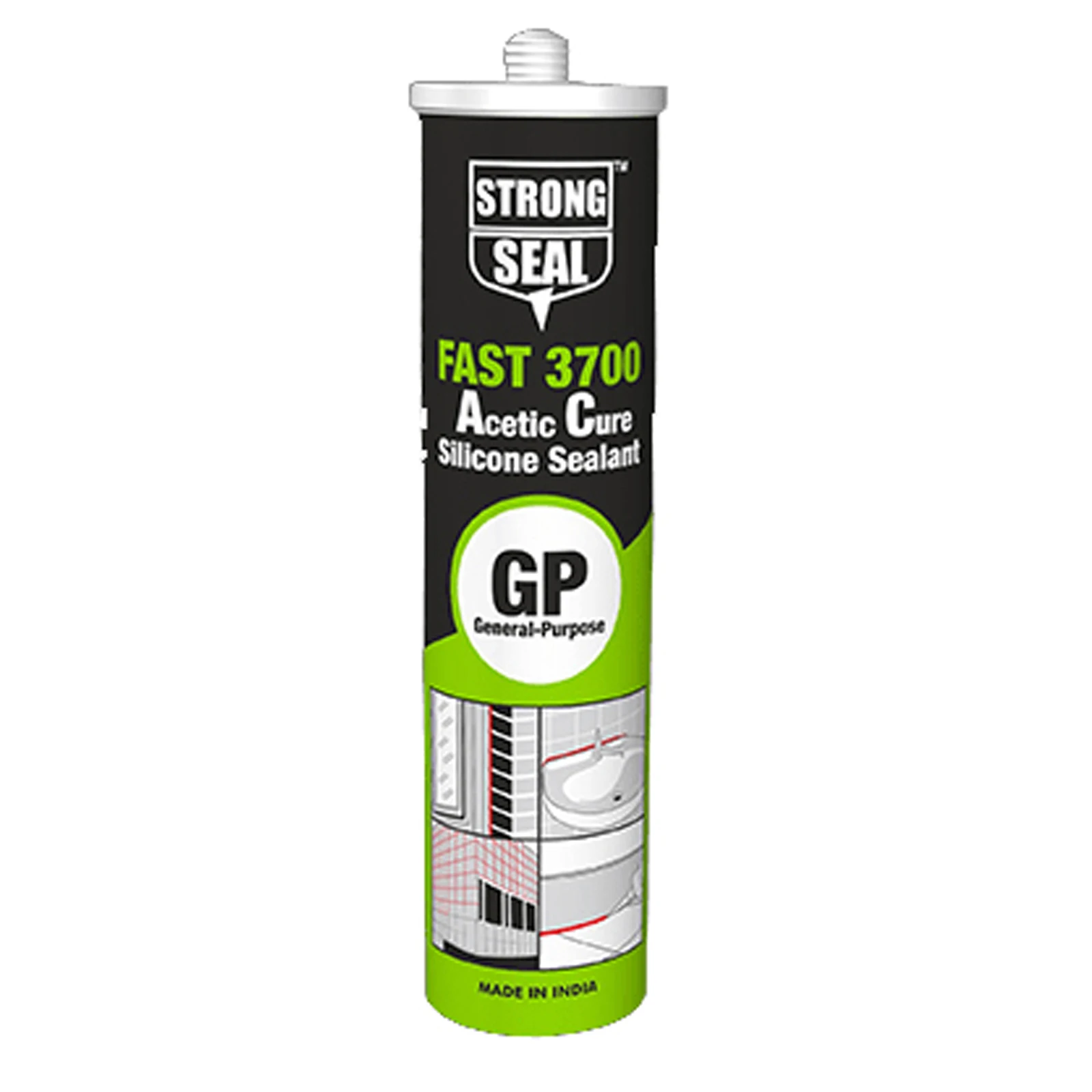 3700 General Purpose  Fast Curing Acetic GP Silicone Sealant for Structural and General Applications