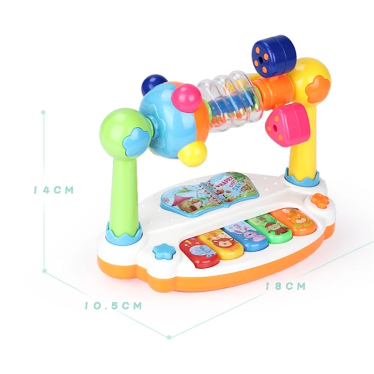 Cheap Price Early Childhood Education Learning Piano Enlightenment Light and Music Machine(Color Box)