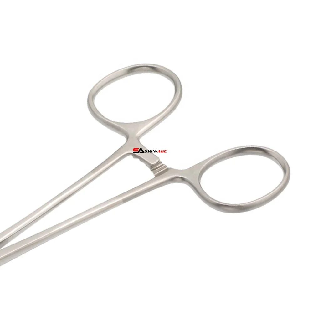 CE Approved Halstead Straight Mosquito Artery Forceps Micro-Mosquito Forceps In Custom Sizes Sign-Age Surgical