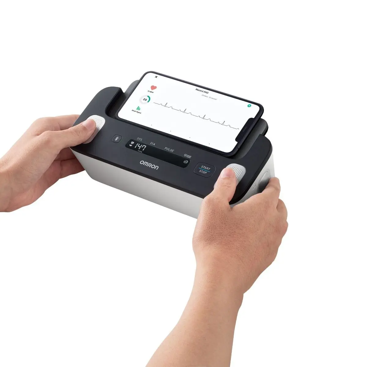 OMRON Complete blood pressure and ECG monitor with 22-42cm cuff