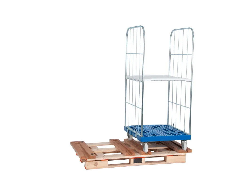 The GEBHARDT system pallets for fully and partially automated high bay warehouses