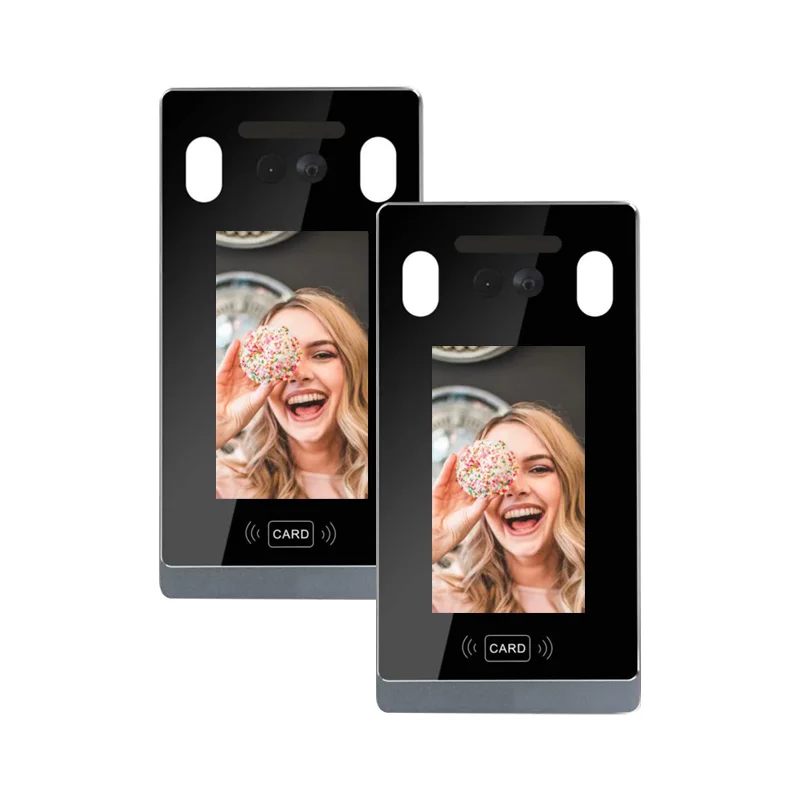 5 inch face recognition Home security Video intercom entry system IP door phone