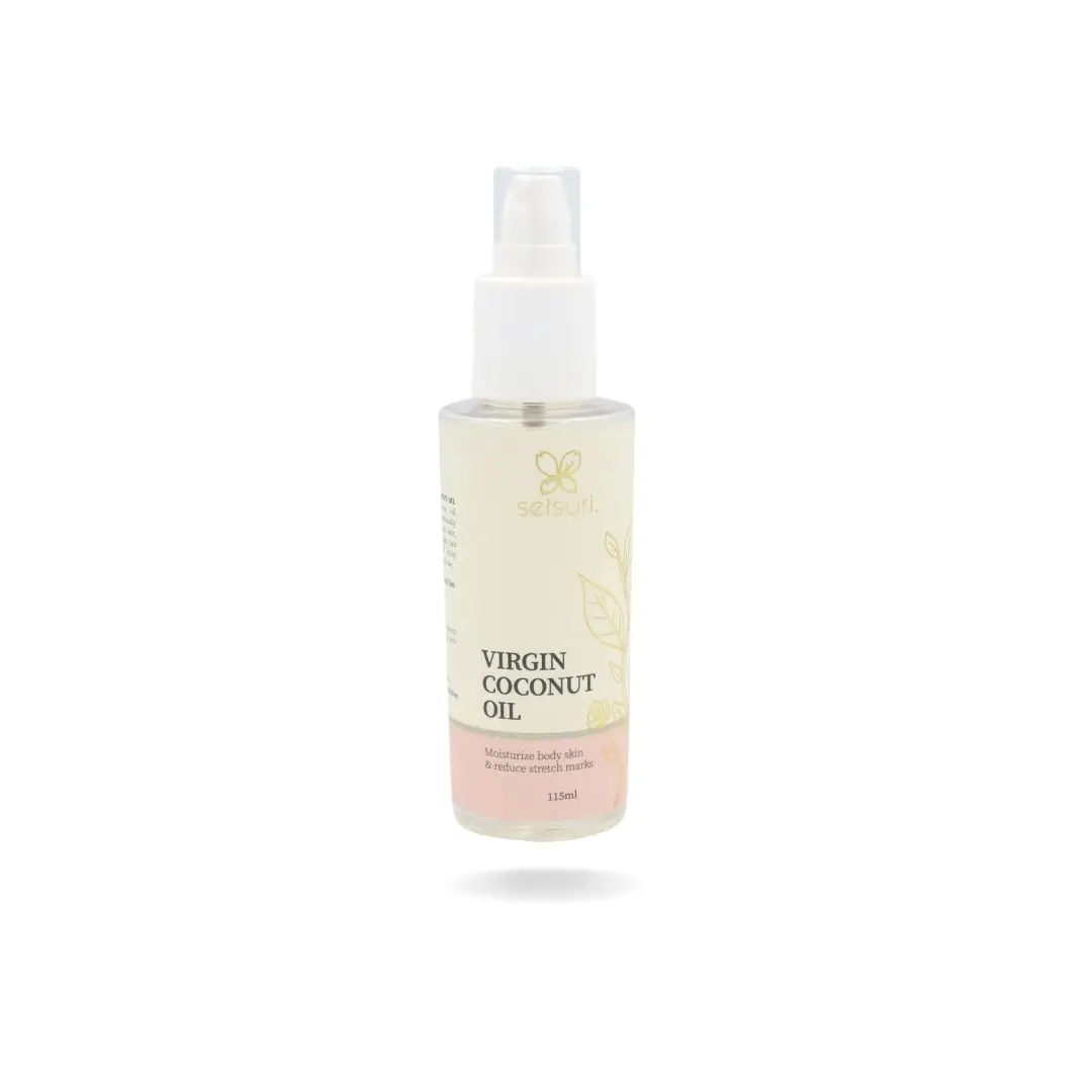 Natural purity 100% type feature packaging refined processing feature oil massage Setsuri VCO from Malaysia