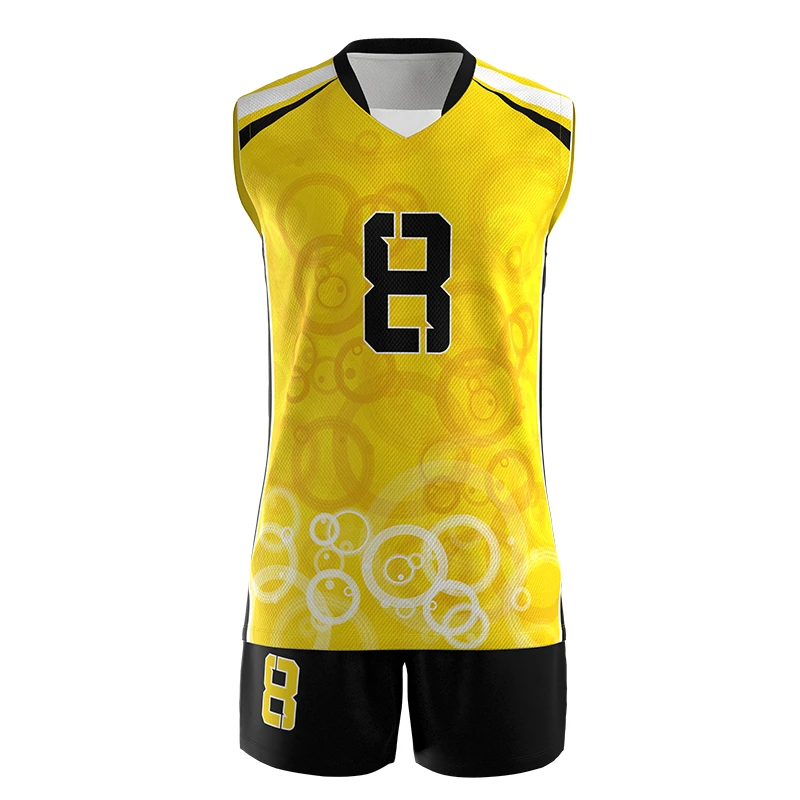 Clothing Sportswear Polyester Quick Dry Uniform Volleyball High Quality Custom Print Logo Sublimated Volleyball Wear