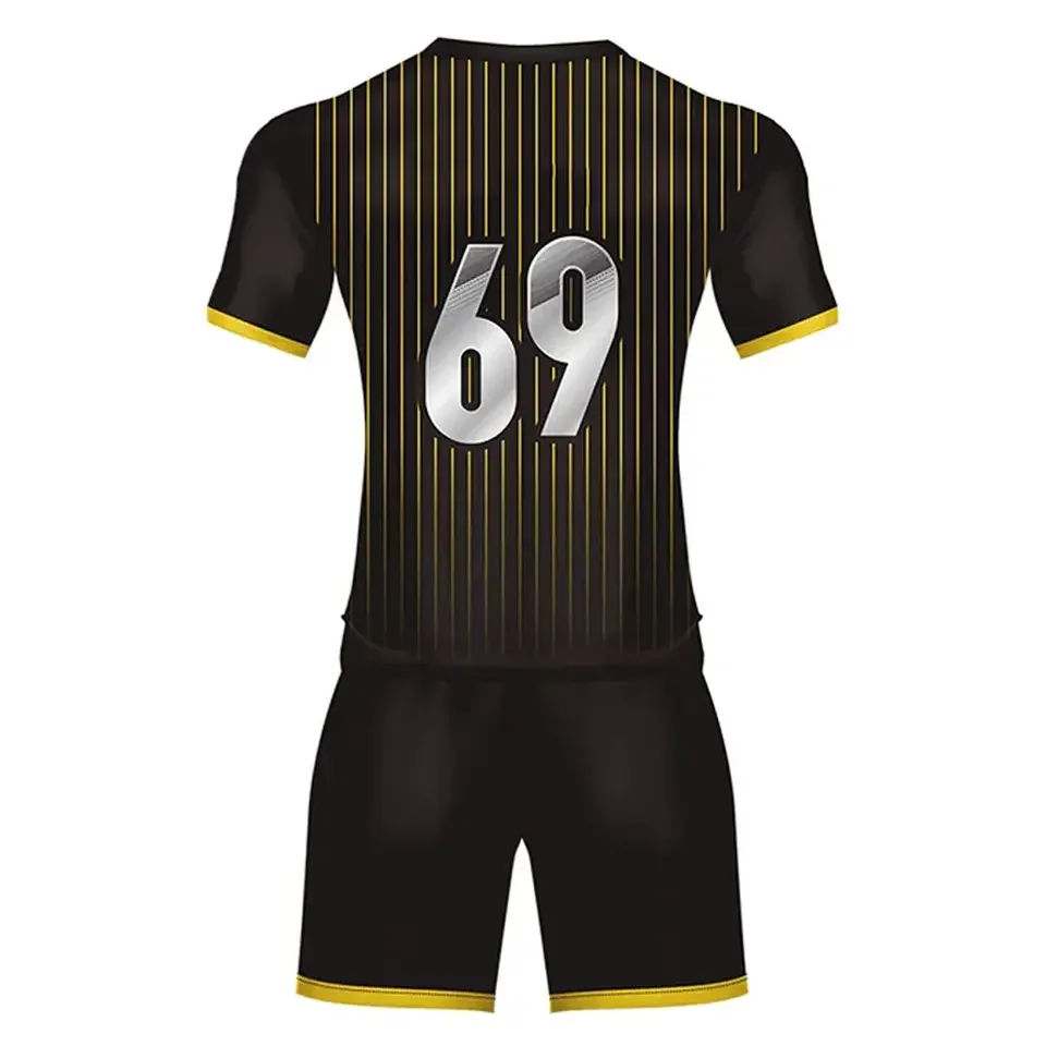 2023 Full over sublimation digital printing soccer jersey custom team name soccer uniform jersey football New Trending