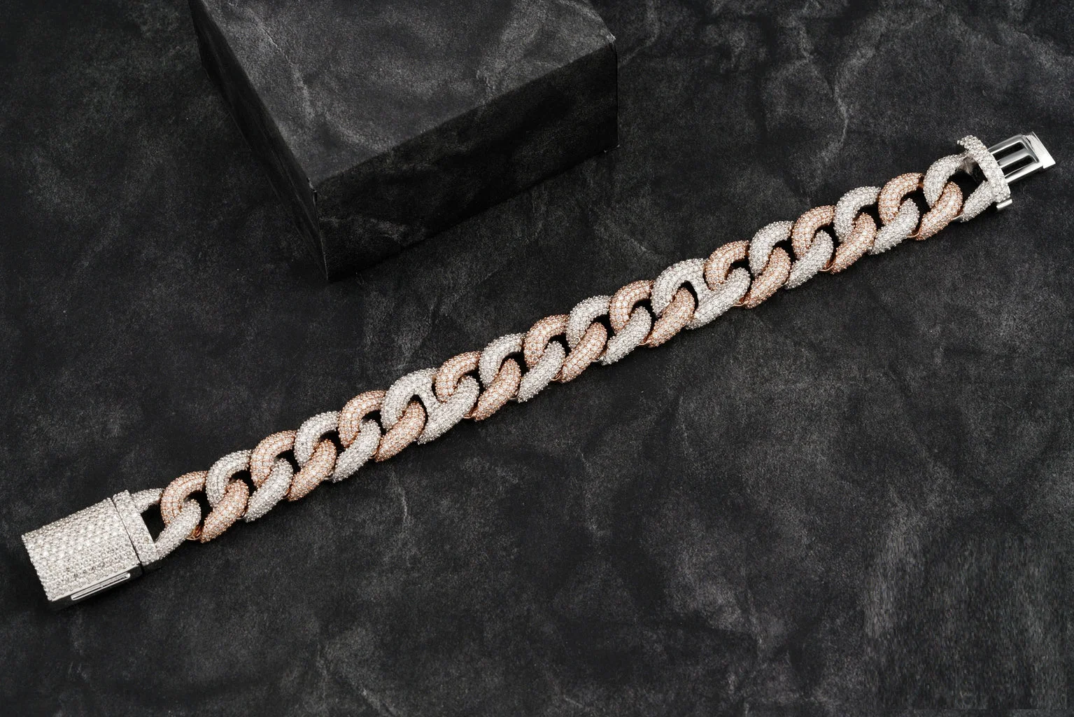 Top Rated 14mm Miami Cuban G-Link Bracelet for Unisex Wrist Fashioning Options at Wholesale Prices From India