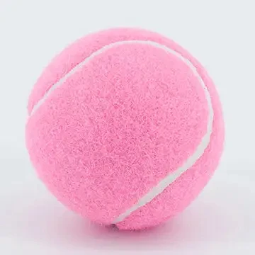 High Quality Multi-Color Soft Tennis Balls 3 Pack Bouncing Rubber Balls for Training on Sale