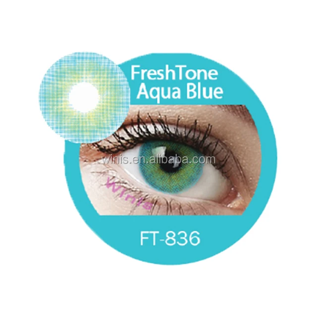 Косметические контактные линзы Freshtone готовые к отправке 50 пар по низкой