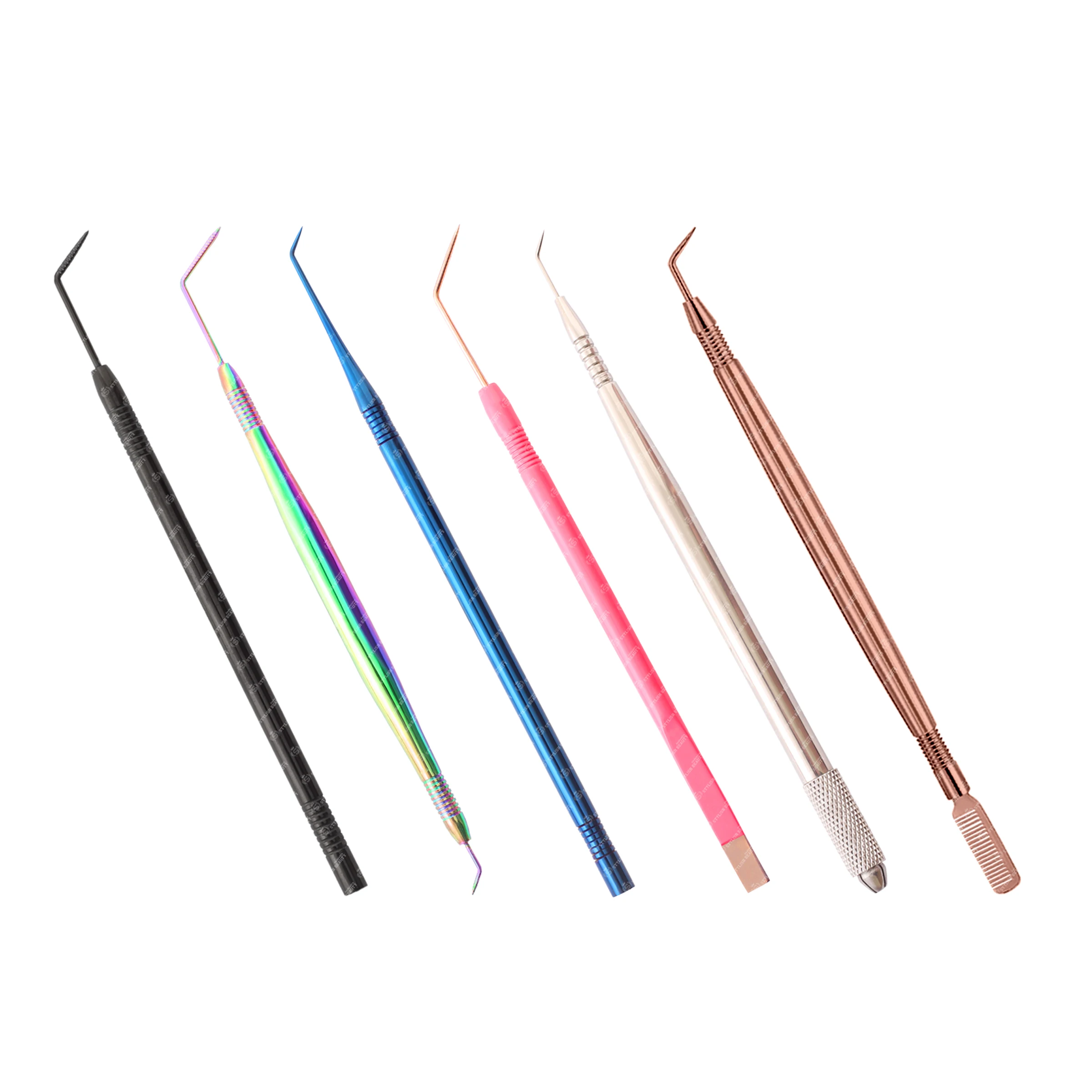 High Quality Lashlift MINI stainless steel Makeup Separate Lift Eye Comb Eyelash Stick Tool Y Shape Lash