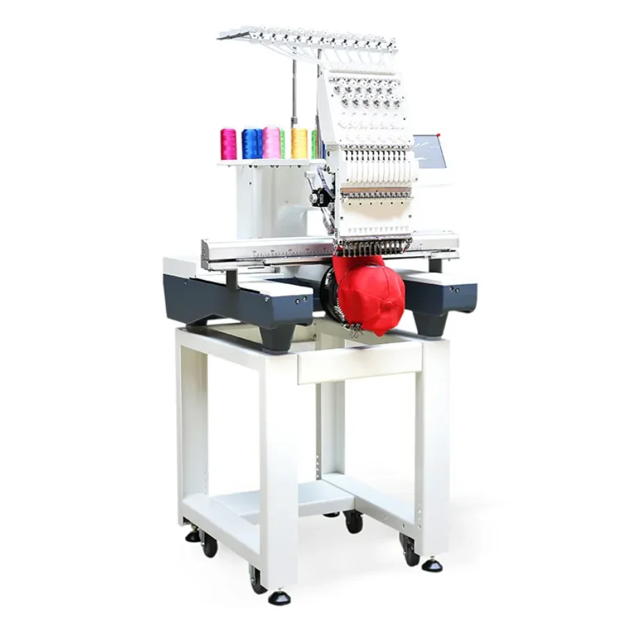 2023 Latest industrial digital clothes embroidery machine computerized 9 12 15 needle 8 heads tshirt embroidery machine