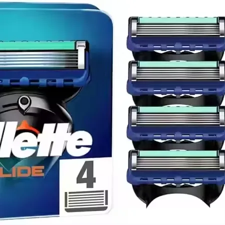 Gillette ProGlide Razor Blades, 4 Blades Per Pack with 5 Anti Irritation Blades for a Close, Long Lasting Shave Previous