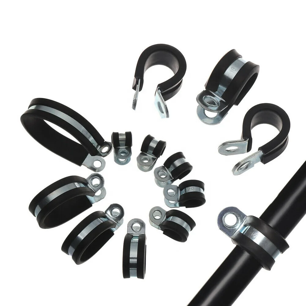 Rubber Lined Clamps Rubber Coated Clamp Screw Clamp with rubber