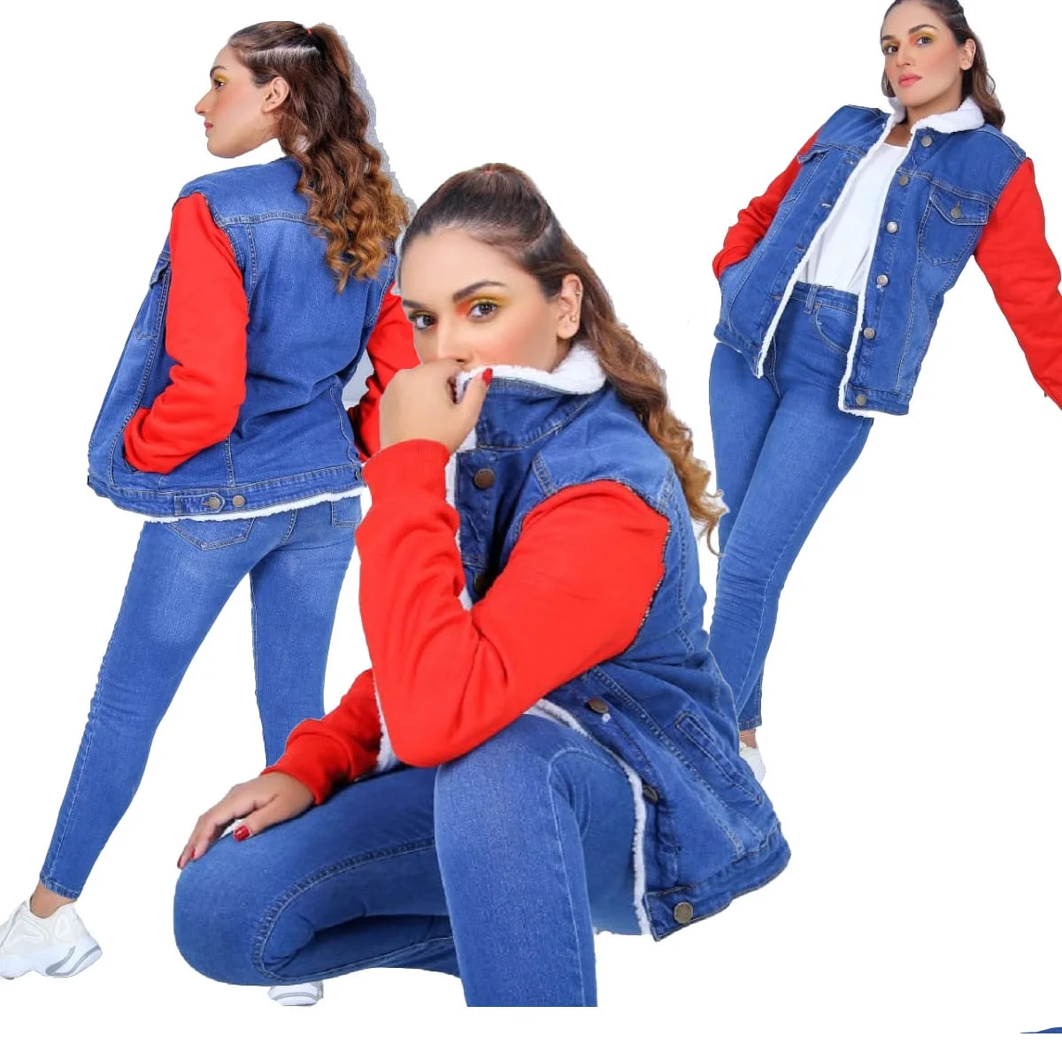 Factory Cheap price Manufacturer Breathable slim Fit high waist wide leg Snow wash jeans men Street Style Best Quality own logo