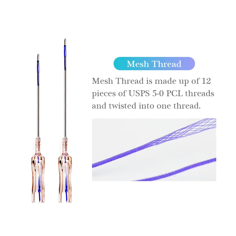 surgical suture fine effective face and body lifting aptos ultra v line hilo tensor lift mesh pcl thread