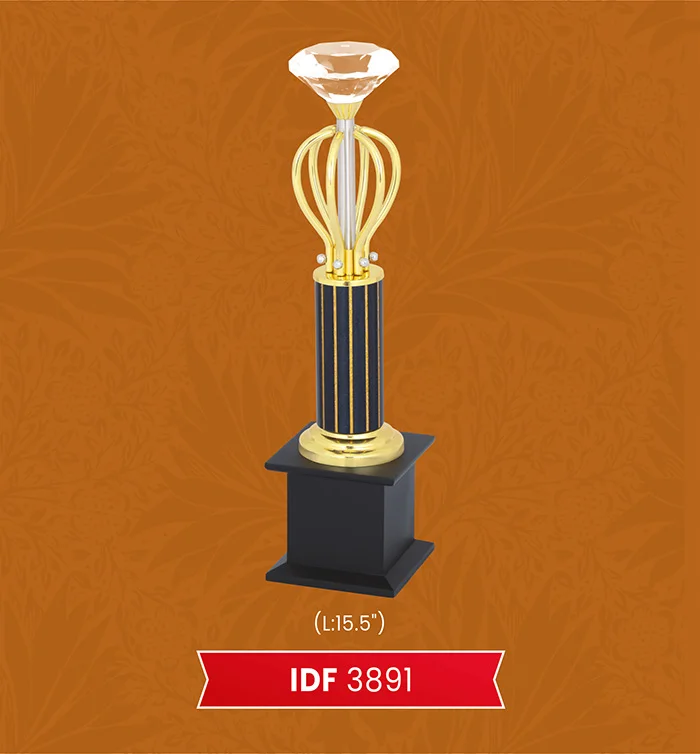 Golden Black Trophy Metal Cup Award School Office Sports Winner Achievement Prize Office & Sports Trophies & Medals