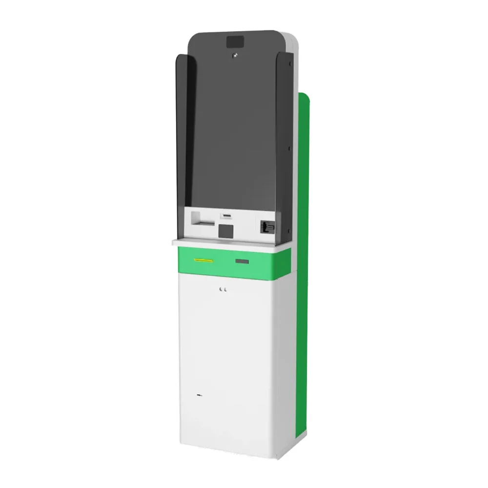 Efficient Bank Card Dispenser Kiosk with Quick Confidential Self-Service Solution Enhanced Custom Features Face ID SDK Included