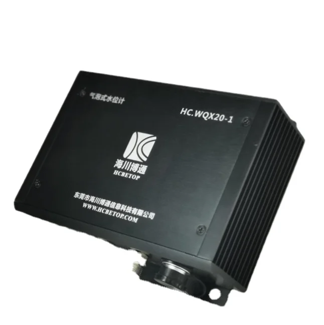 air water meter with submersible bubble water level sensor well depth level sensor