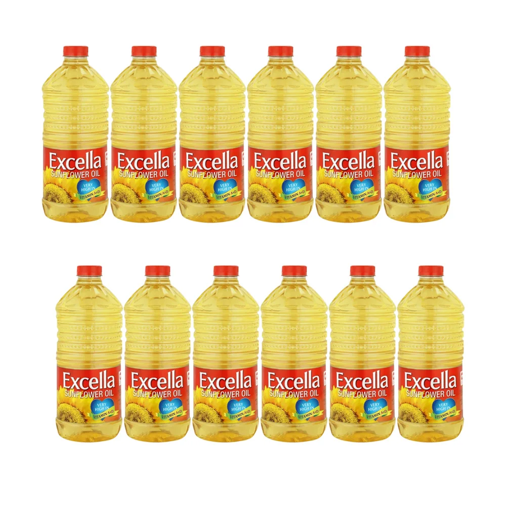 Refined Sunflower Cooking Oil Bulk Can Plastic Bottle Packaging 1L 2L 3L 4L 5L 10L ISO/HALAL/HACCP Approved Certified