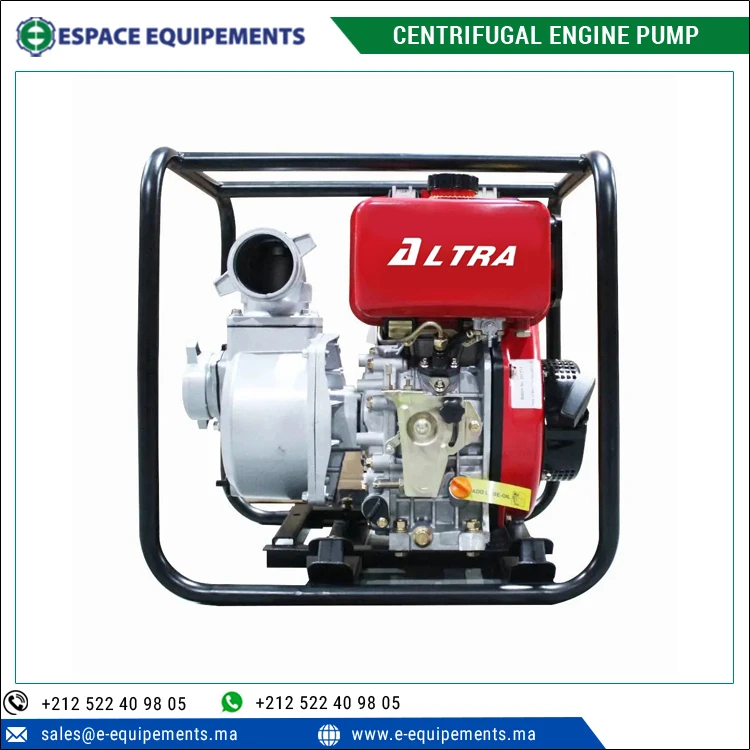 Best Quality Durable and Reliable High Pressure Centrifugal Diesel Engine Water Pump for Emergency Recuses, Construction Site
