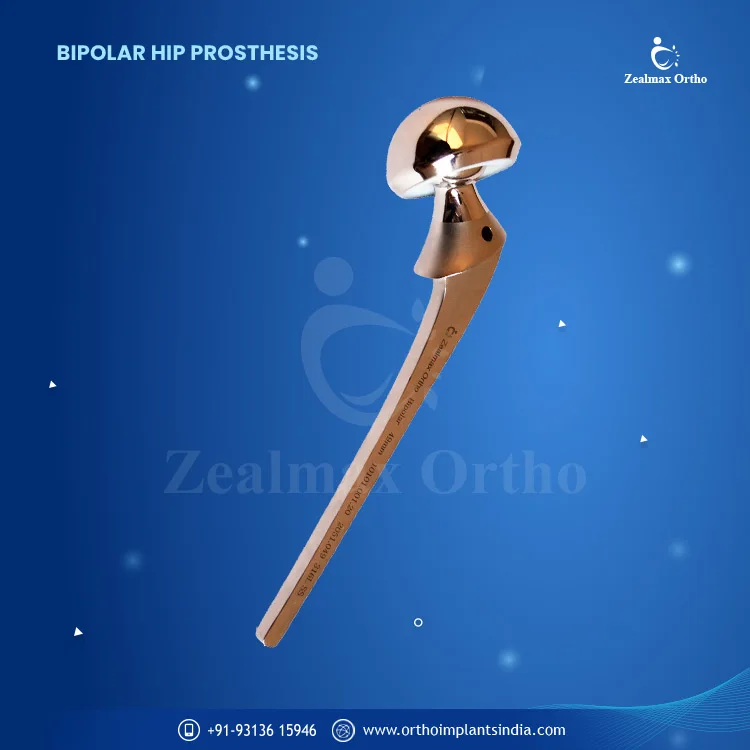 Zealmax Ortho Wide Selling Orthopedic Implants Supplier New Design ISO Standard Bipolar Hip Joint Prosthesis
