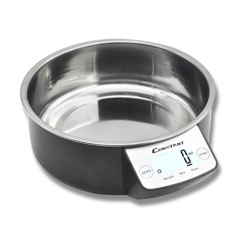Constant-237B 5kg/1g  Multifunction Food LCD Cheaper Detachable stainless steel bowl  Digital Electronic Kitchen Scale