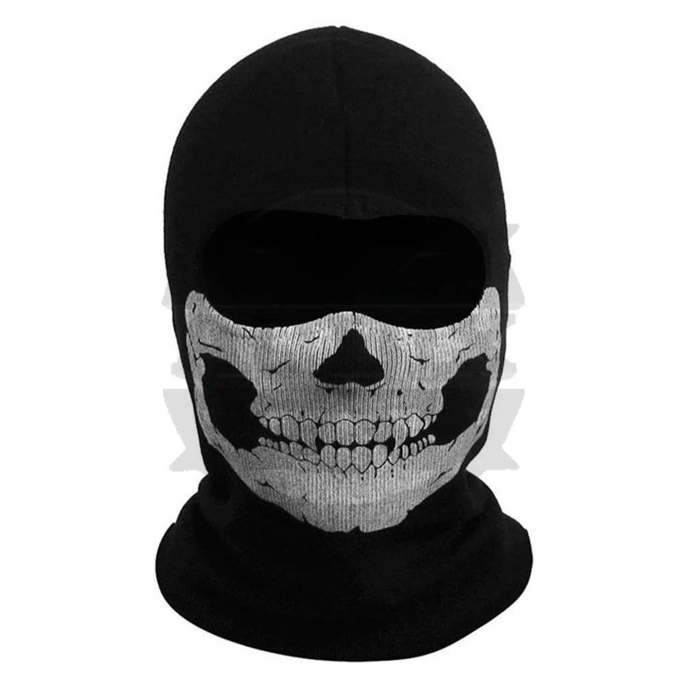 2024 New Arrival Balaclava Ghosts Full Face Cover Use For Motorcycle Bike Cycling Skateboard Hiking