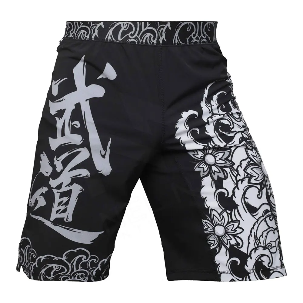 Premium Quality Elastic Draw Strings Sublimated MMA Shorts Customized Design With Your Brand Logo Customized Sports Wears
