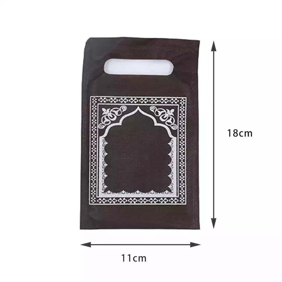 Portable Prayer Mat Convenient Portable Muslim Prayer Mat With Bag Muslim Travel Prayer Mat