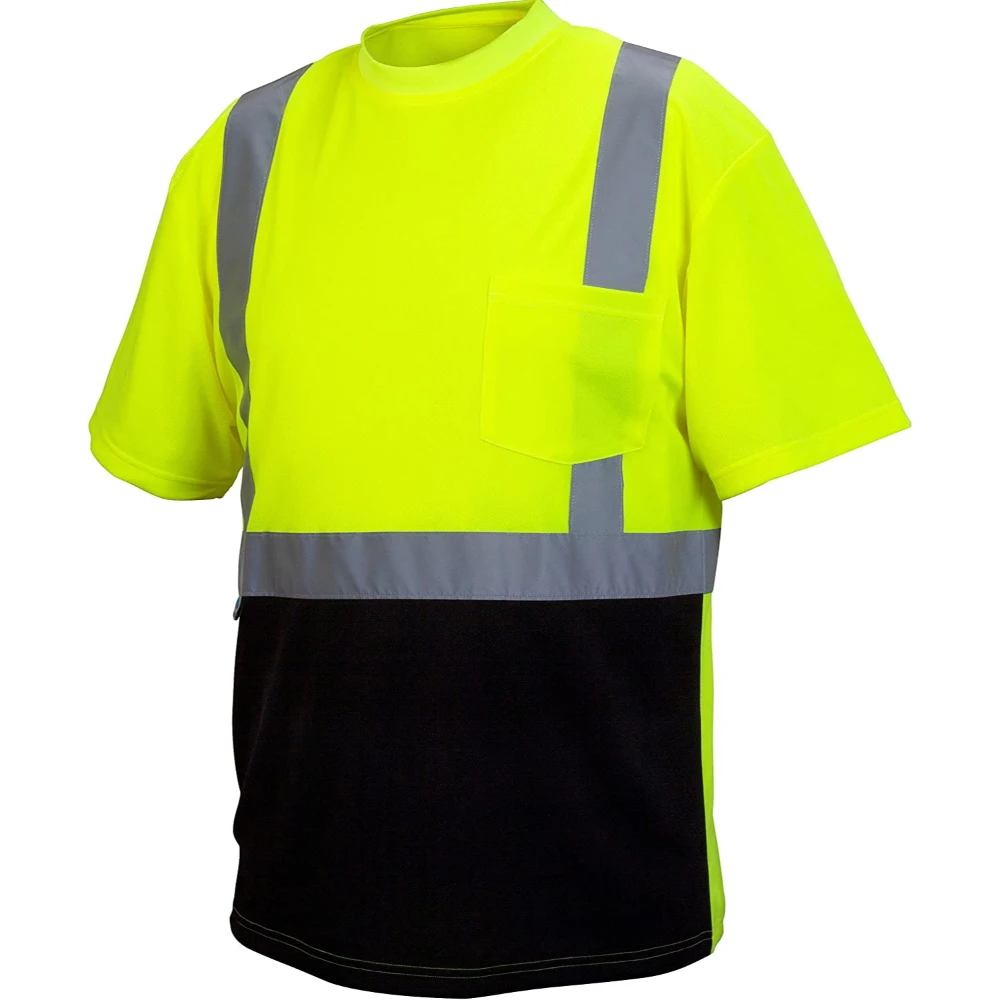 Reflective Safety Shirt Personal Security Construction High Visibility Hi Vis Work Safety Reflective Clothing