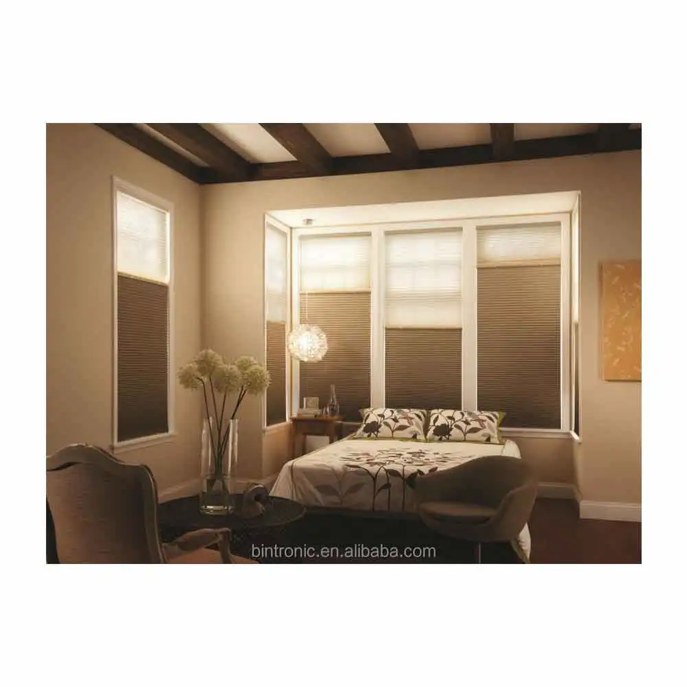 Bintronic Day And Night Honeycomb Blind Track Electric Motor Taiwan