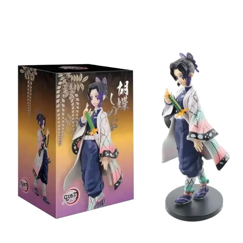 15 styles Hot-selling Anime Demon Slayer Character Model Decoration Collection Toy Blind Box Action Figure